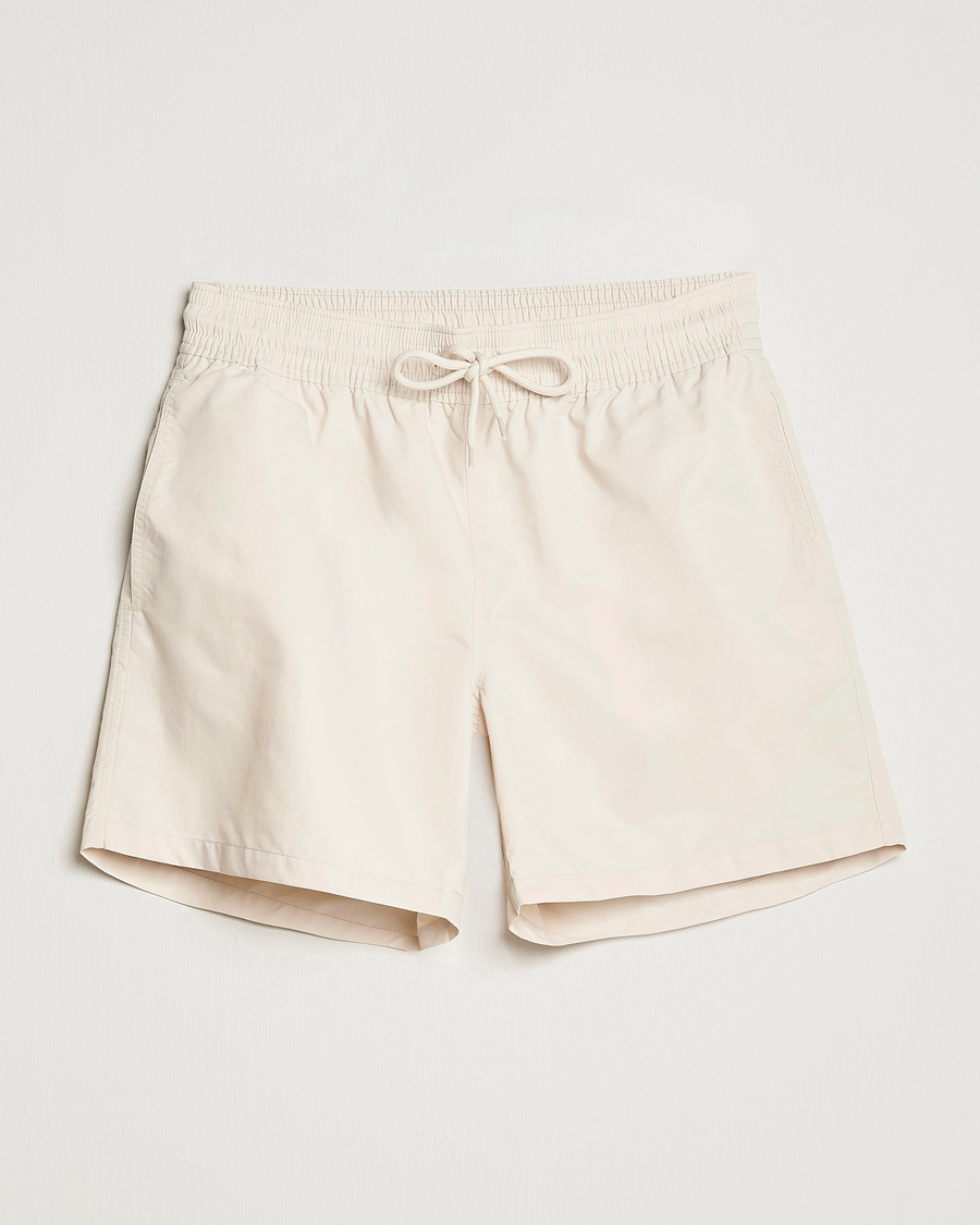 Herren | Badehosen | Colorful Standard | Classic Organic Swim Shorts Ivory White