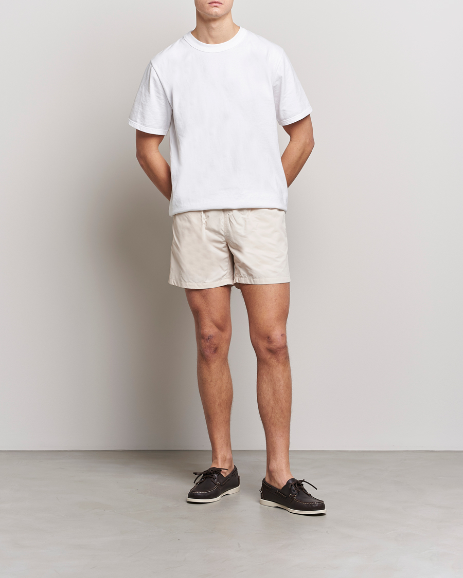 Herren | Badehosen | Colorful Standard | Classic Organic Swim Shorts Ivory White