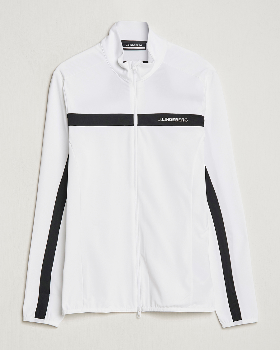 Herren | Pullover | J.Lindeberg | Jarvis Mid Layer Jacket White