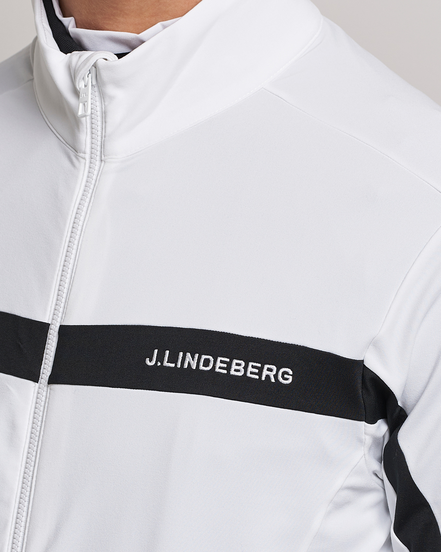 Herren | Pullover | J.Lindeberg | Jarvis Mid Layer Jacket White