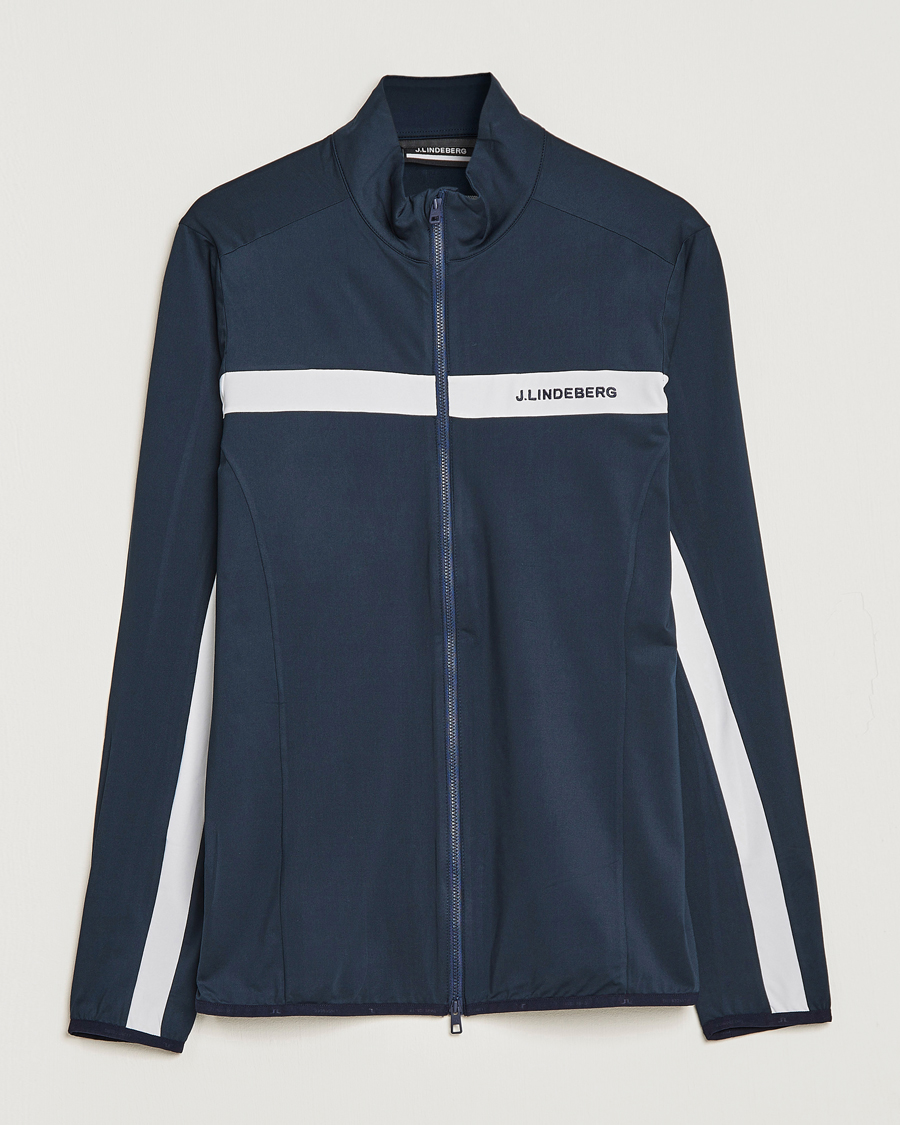 Herren | Pullover | J.Lindeberg | Jarvis Mid Layer Jacket Navy