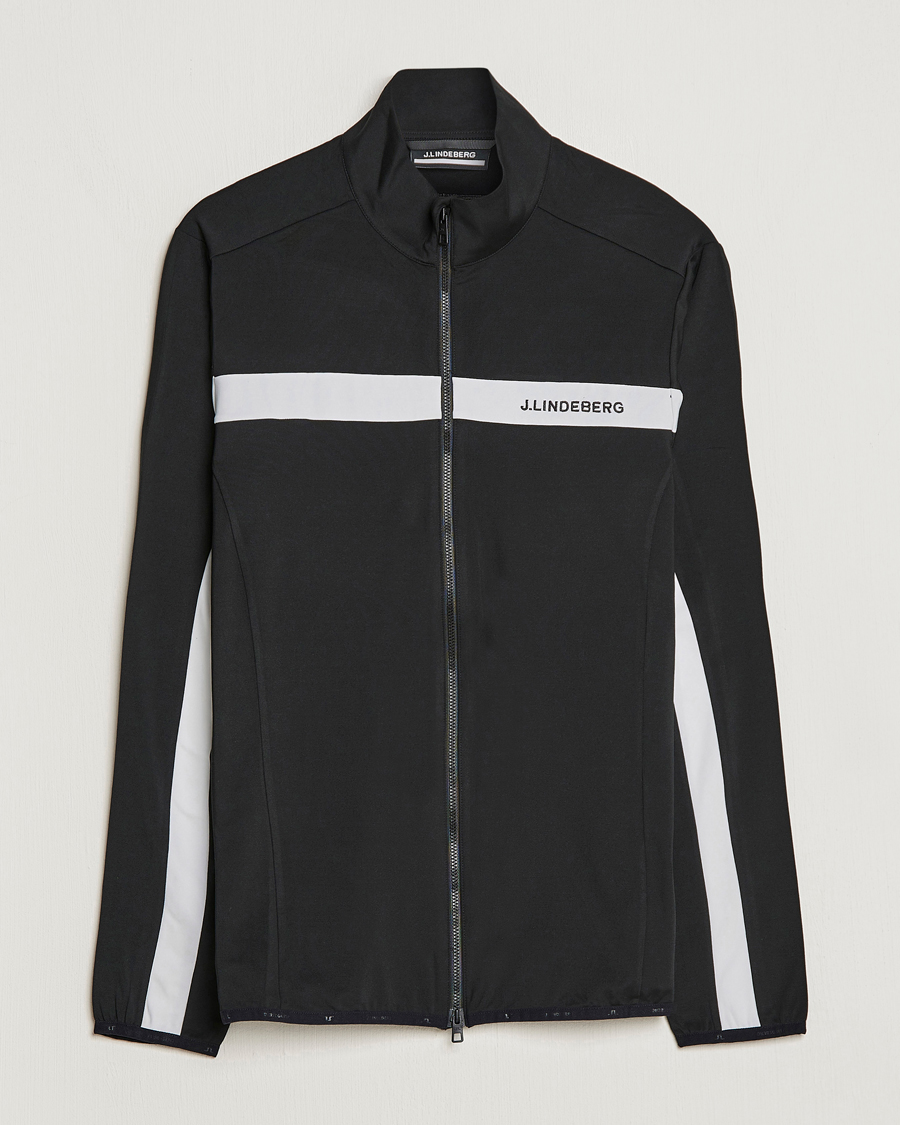 Herren | Pullover | J.Lindeberg | Jarvis Mid Layer Jacket Black