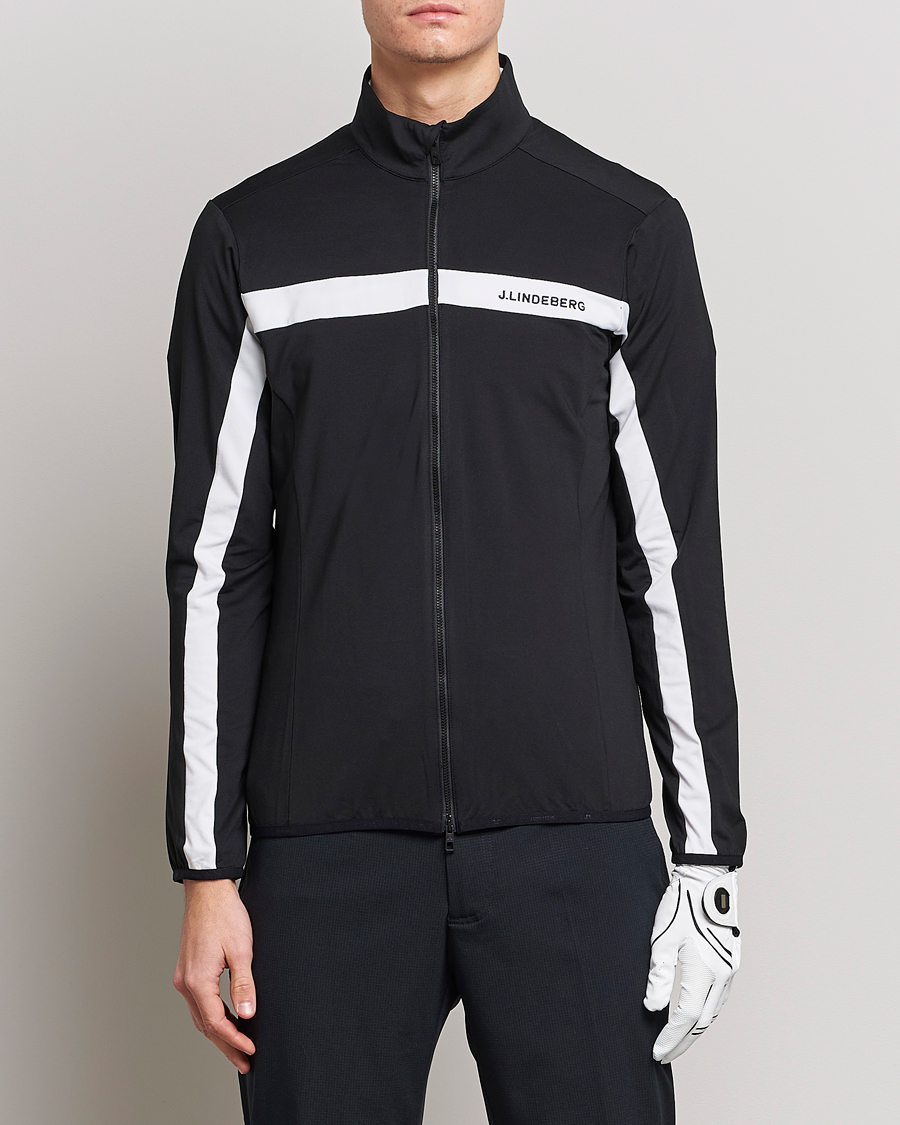 Herren | J.Lindeberg | J.Lindeberg | Jarvis Mid Layer Jacket Black