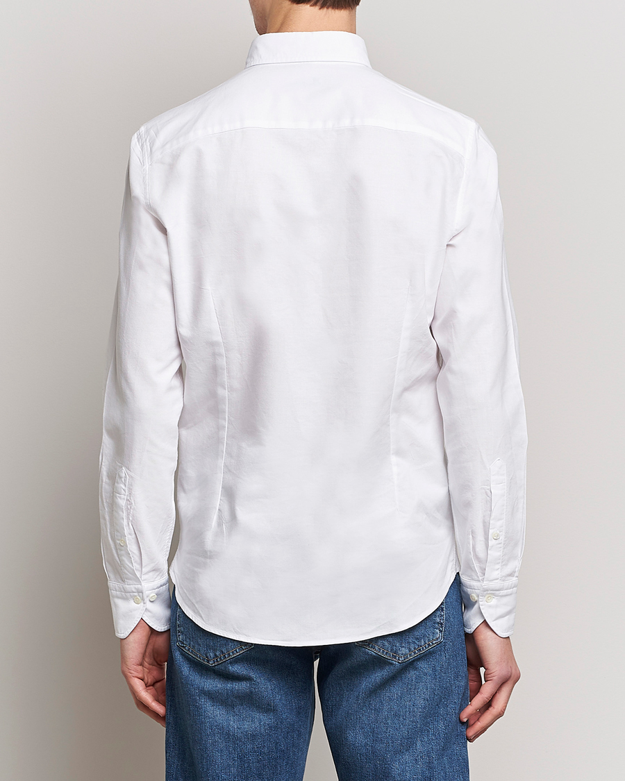 Herren | Hemden | Stenströms | Slimline Oxford Shirt White