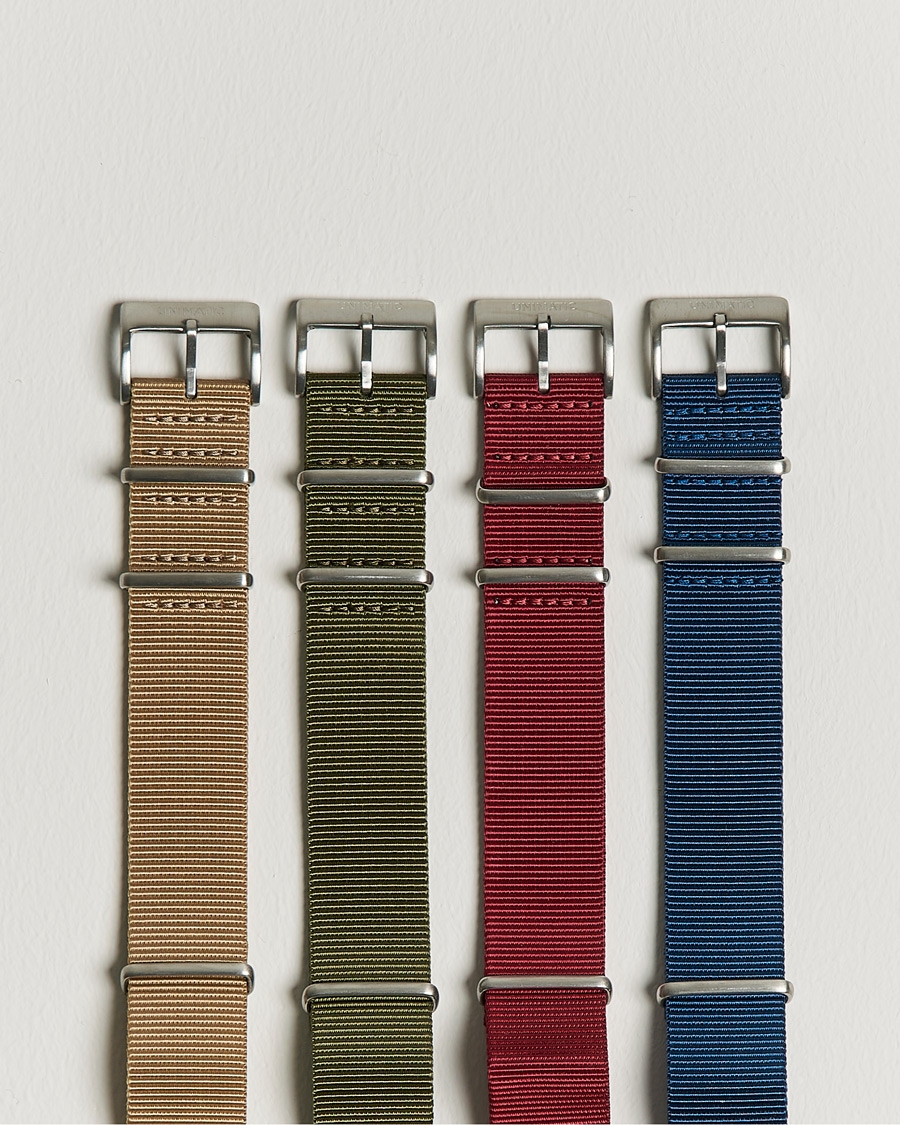 Herre | Urremme | UNIMATIC | Heritage Nato Steel Strap Set Multi