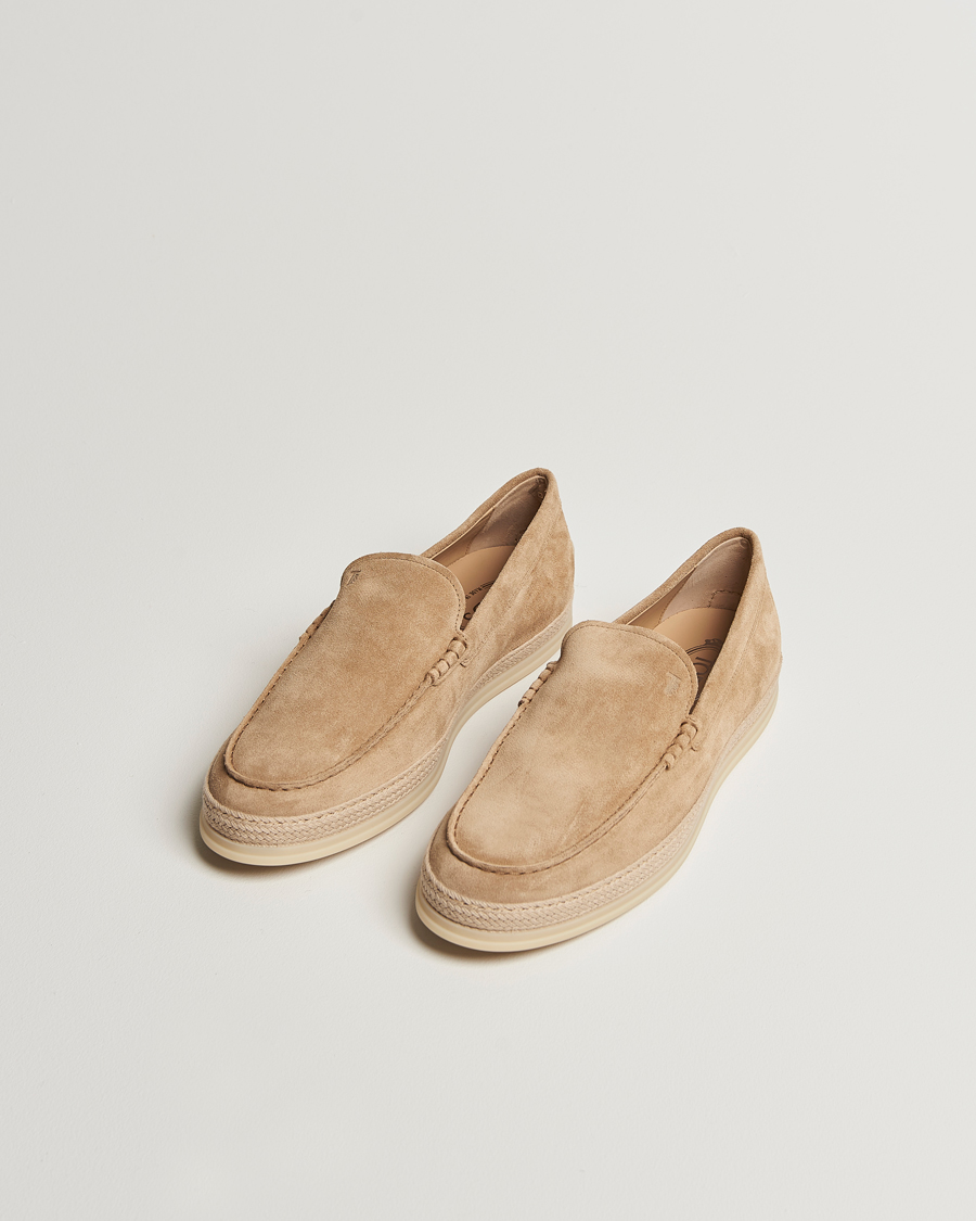 Herren | Loafer | Tod's | Raffia Loafer Beige Suede