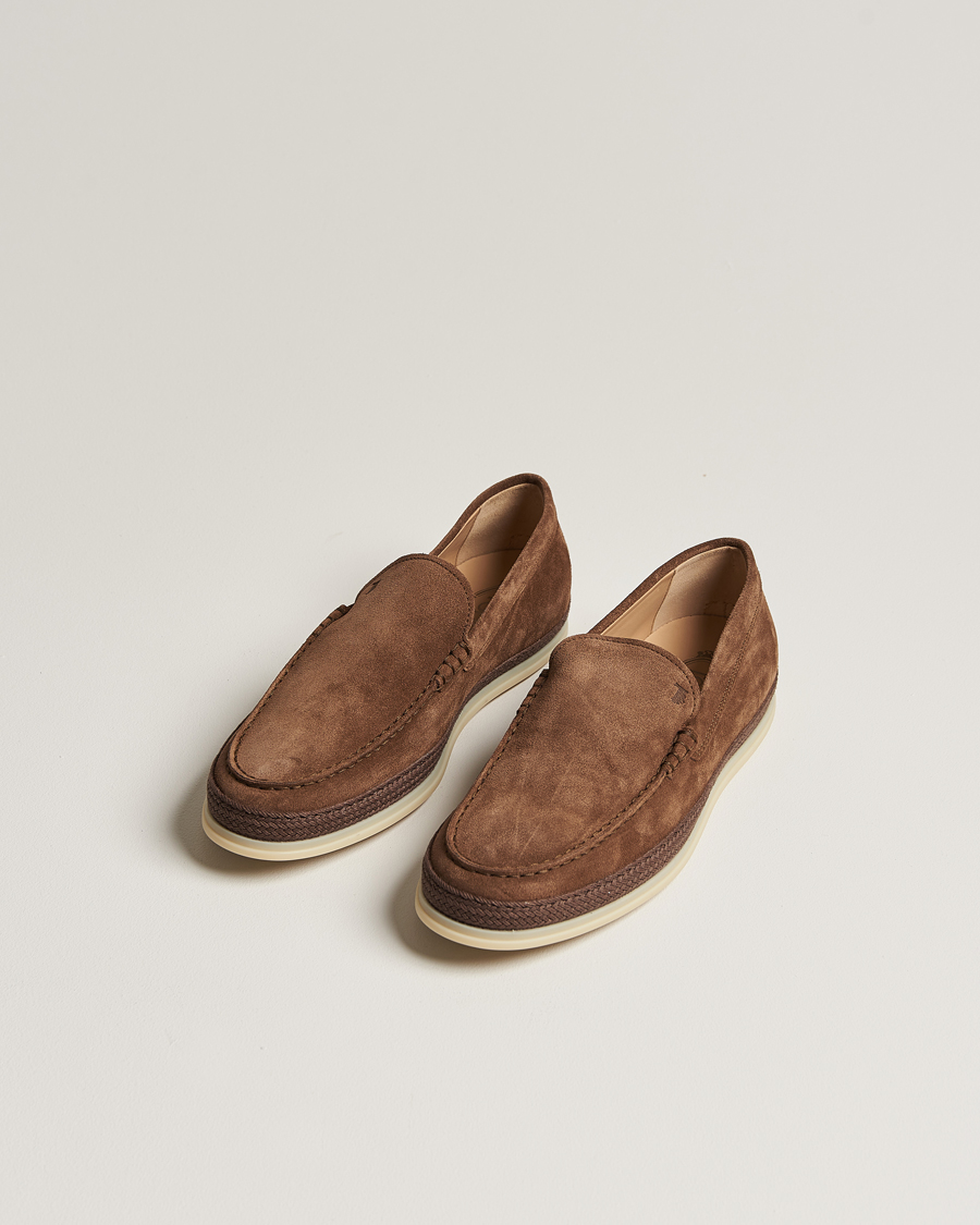 Herren |  | Tod's | Raffia Loafer Brown Suede