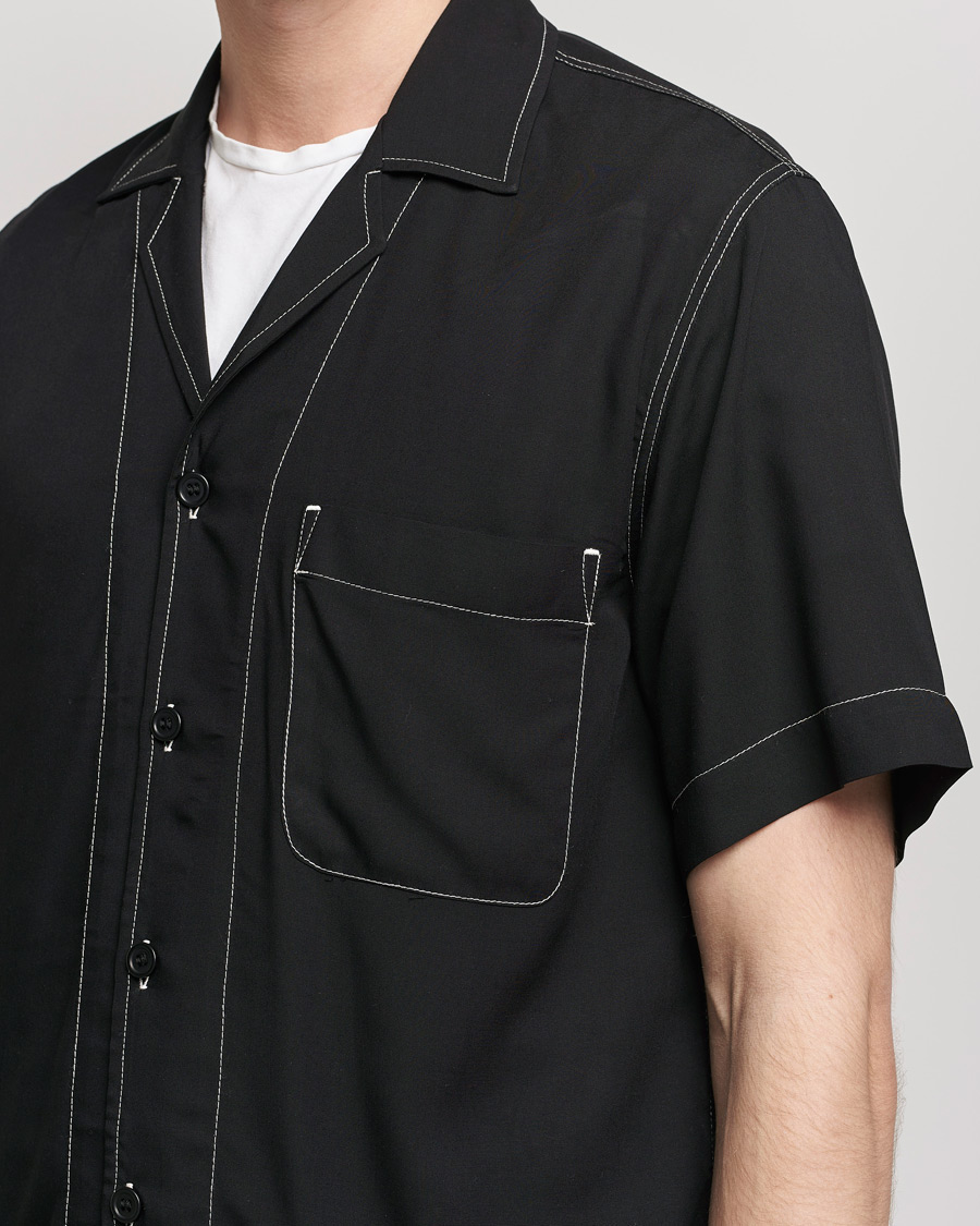 Herren | Hemden | CDLP | Short Sleeve Pool Shirt Black