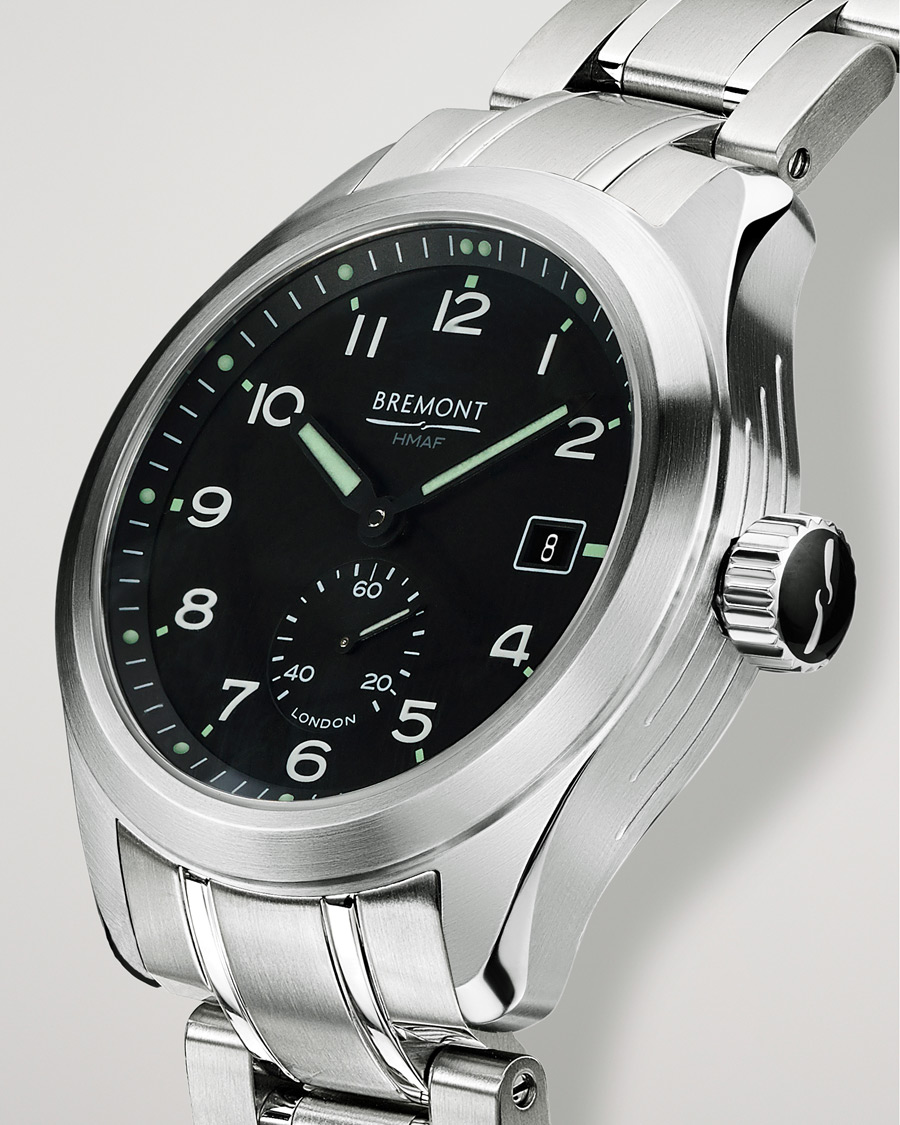 Herren | Fine watches | Bremont | Broadsword 40mm Steel Bracelet Black Dial