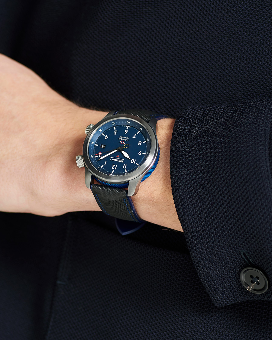 Herren | Fine watches | Bremont | MBII Pilot Watch 43mm Blue Dial