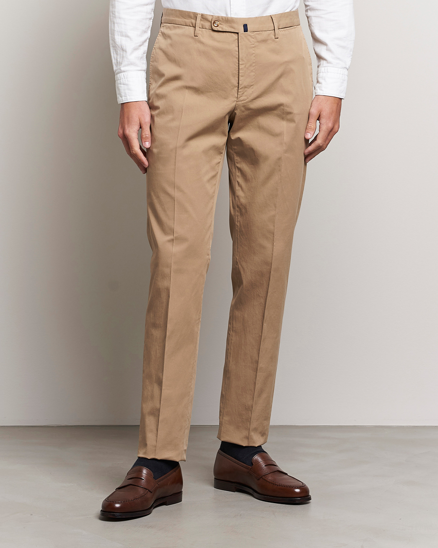 Herren |  | Incotex | Regular Fit Comfort Chinos Beige