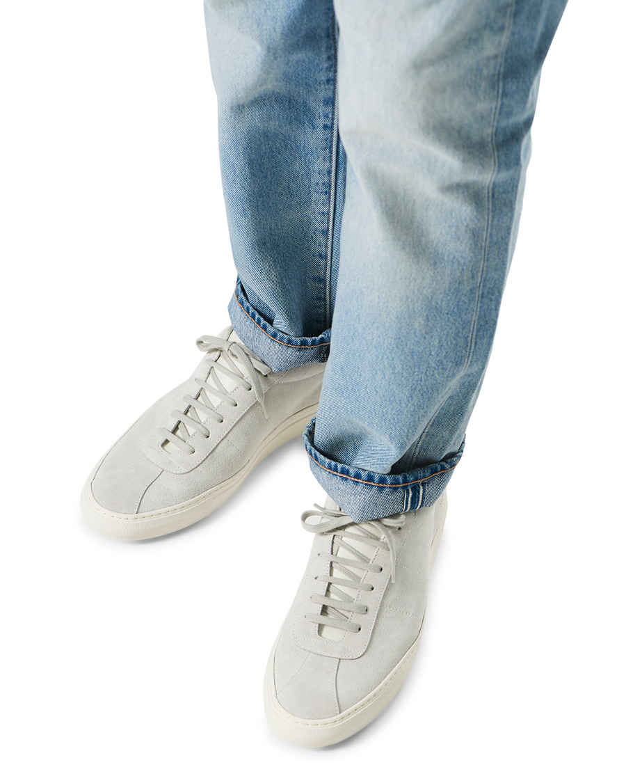 Herren | Common Projects Suede Summer Edition Sneaker Grey | Common Projects | Suede Summer Edition Sneaker Grey