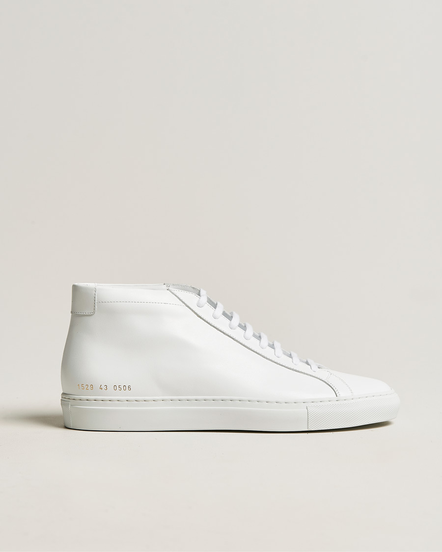 Herren |  | Common Projects | Original Achilles Leather High Sneaker White