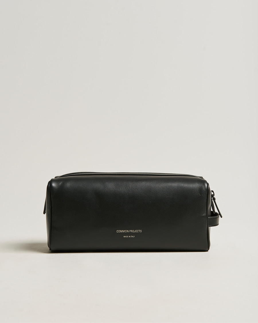 Herren | Taschen | Common Projects | Nappa Leather Toiletry Bag Black