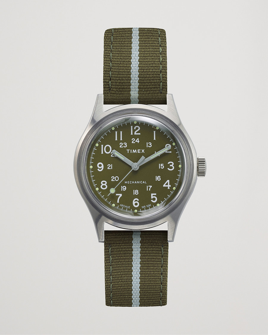 Herren | Textil Strap | Timex | MK1 Mechanical Watch 36mm Green