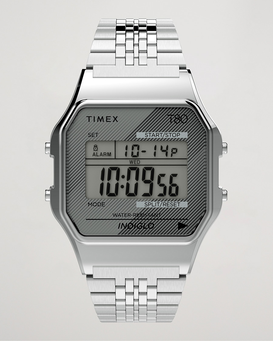 Herren | Timex T80 Stainless Steel Watch 34mm | Timex | T80 Stainless Steel Watch 34mm