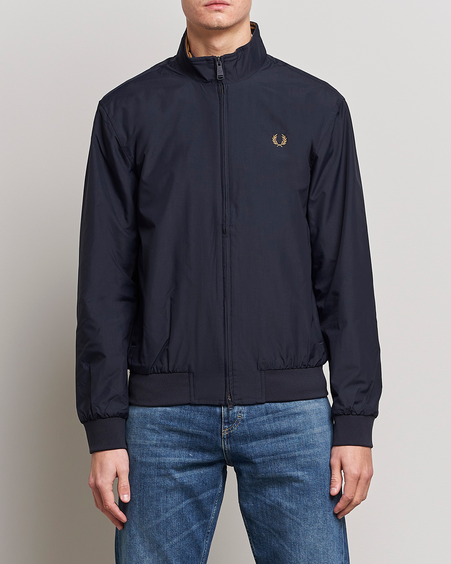 Herren | Casual Jacken | Fred Perry | Brentham Jacket Navy