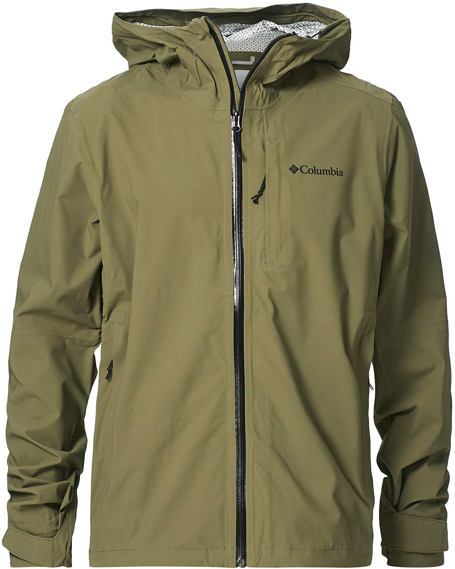 Herren | Jacken | Columbia | Omni-Tech Waterproof Shell Jacket Stone Green