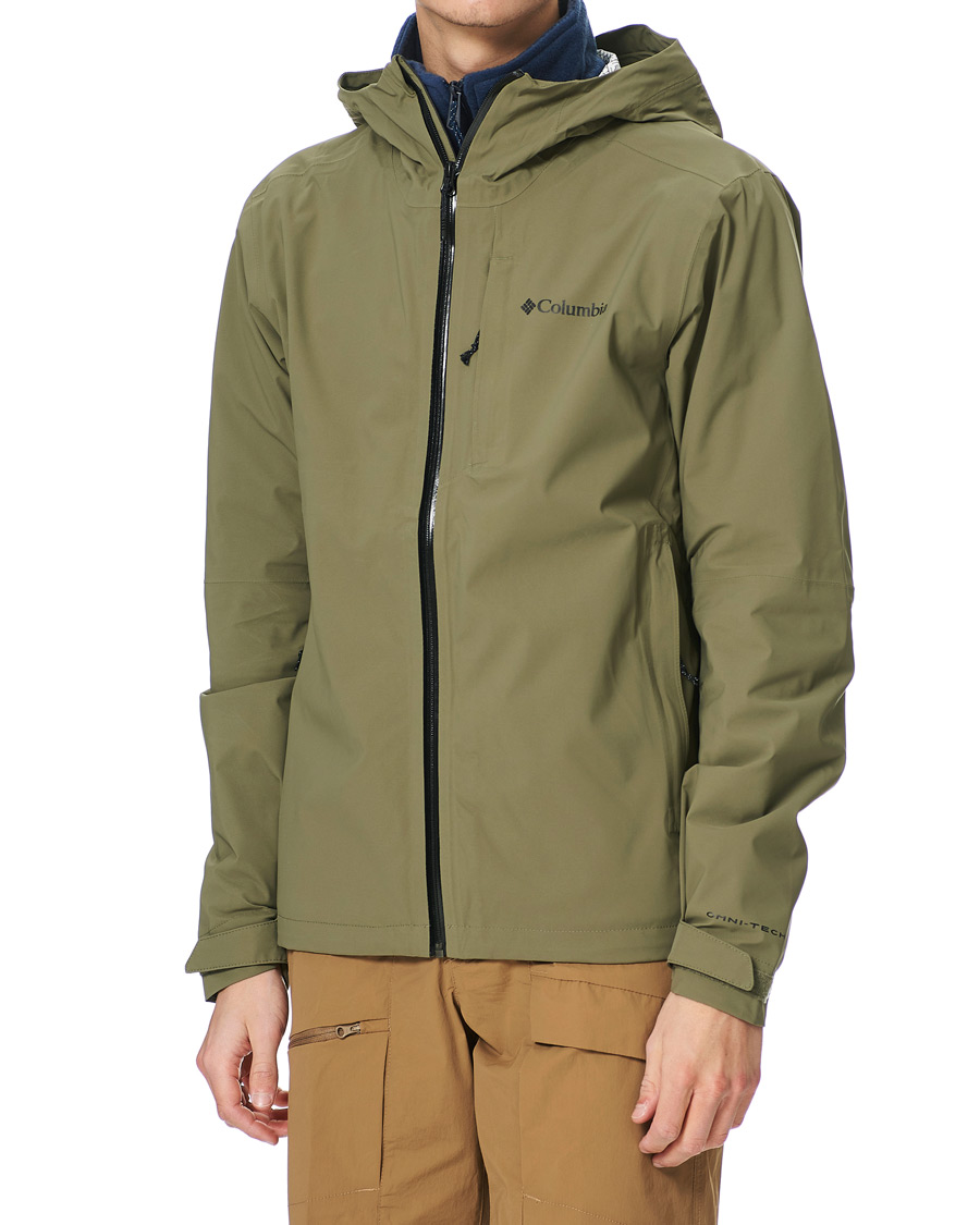 Herren | Jacken | Columbia | Omni-Tech Waterproof Shell Jacket Stone Green