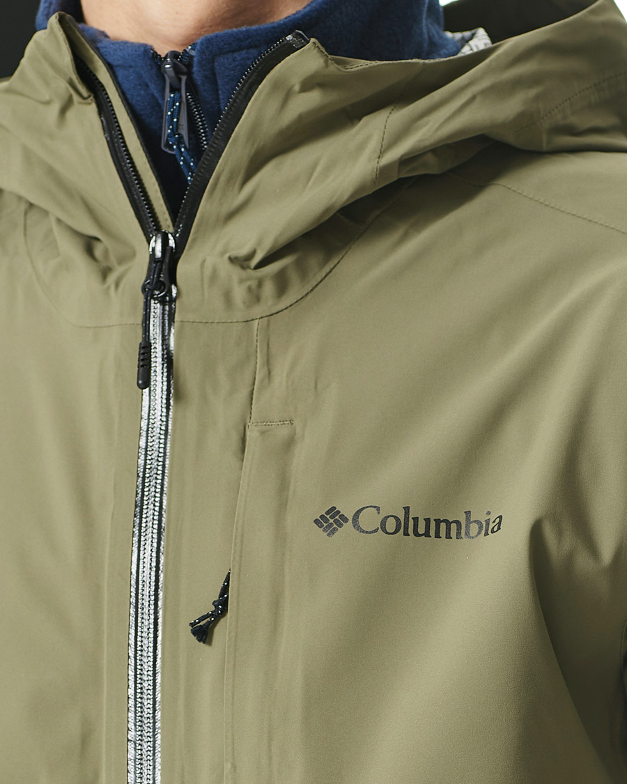 Herren | Jacken | Columbia | Omni-Tech Waterproof Shell Jacket Stone Green