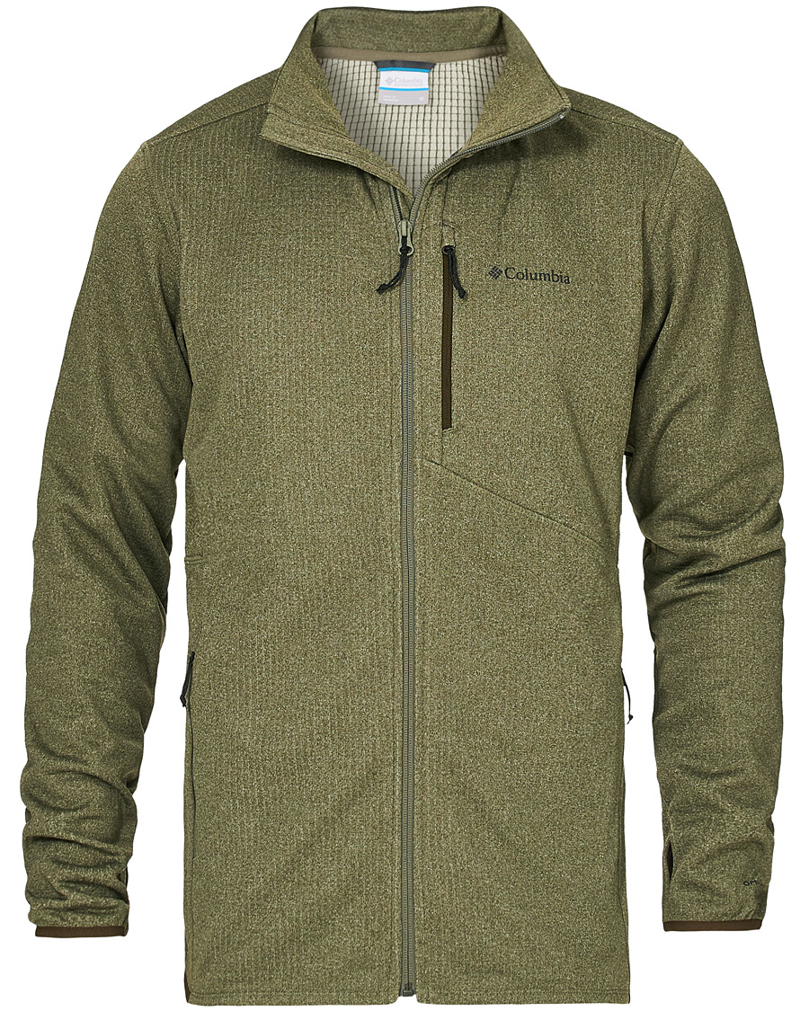 Herren | Pullover | Columbia | Park View Full Zip Fleece Stone Green Heather