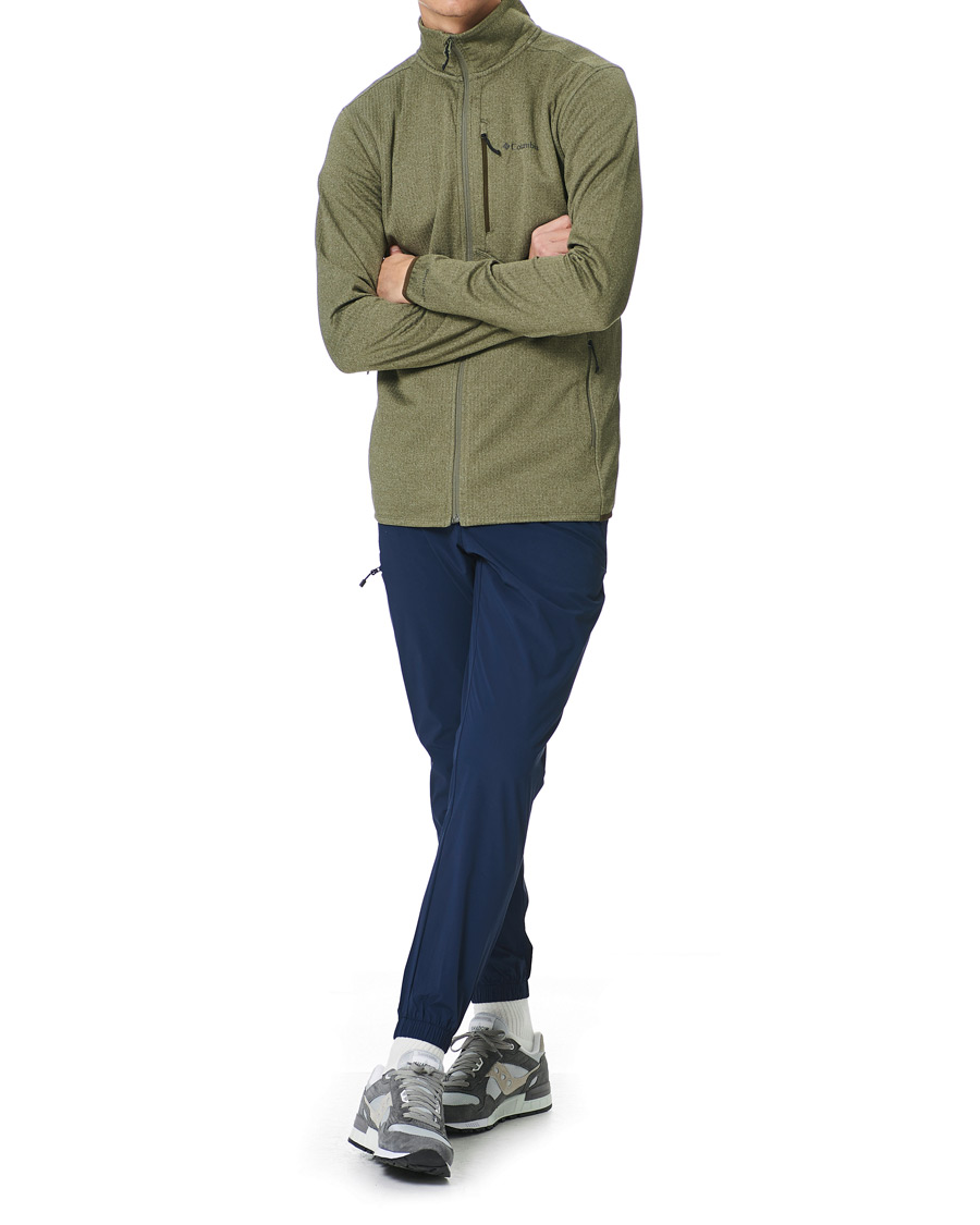 Herren | Pullover | Columbia | Park View Full Zip Fleece Stone Green Heather