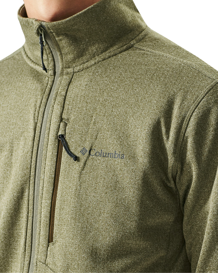 Herren | Pullover | Columbia | Park View Full Zip Fleece Stone Green Heather