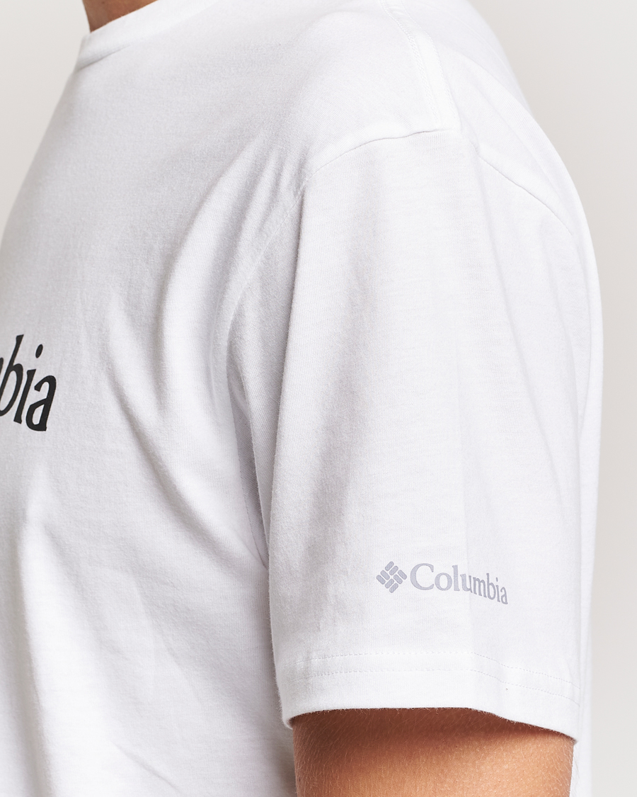 Herren | T-Shirts | Columbia | Organic Cotton Basic Logo T-Shirt White
