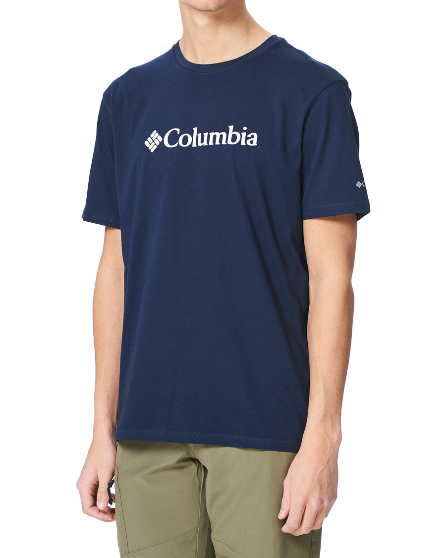 Herren | T-Shirts | Columbia | Basic Logo Tee Collegiate Navy