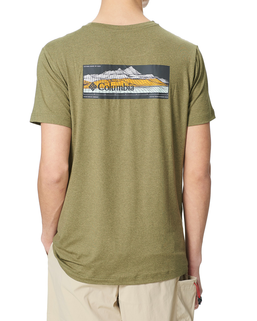 Herren | T-Shirts | Columbia | Tech Trail Graphic Tee Savory Heather