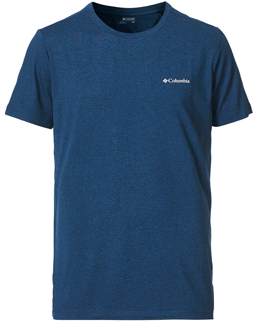Herren | T-Shirts | Columbia | Tech Trail Graphic Tee Collegiate Navy