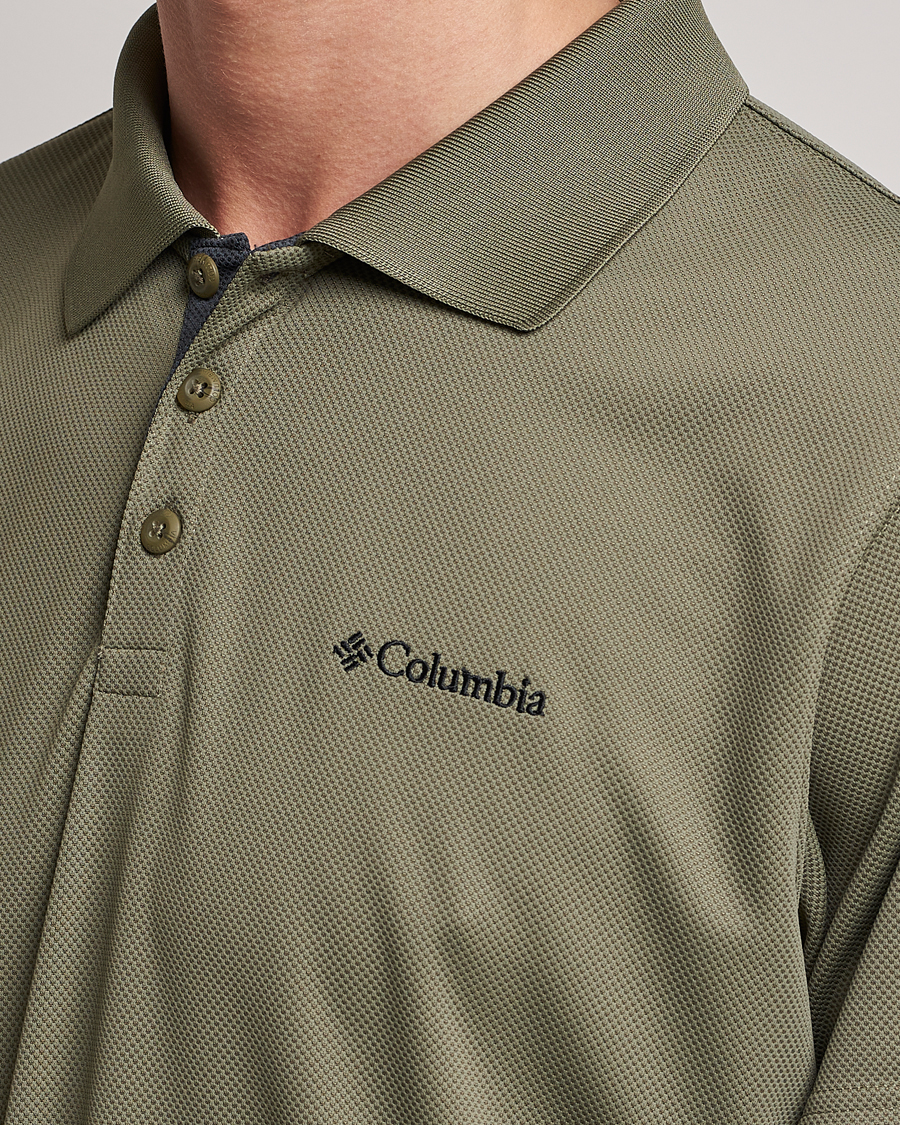 Herren | Poloshirts | Columbia | Utilizer Function Polo Stone Green
