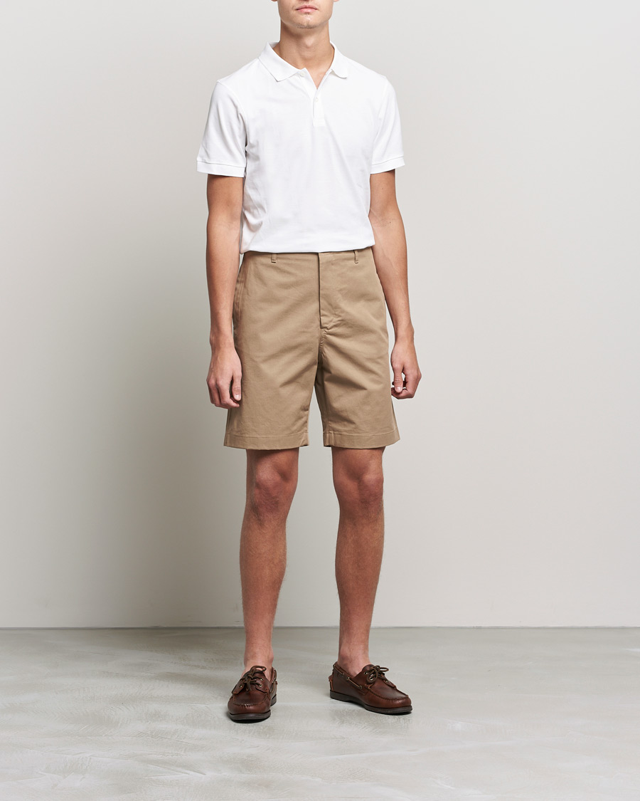 Herren | Shorts | Filippa K | Flynn Cotton Shorts Dark Khaki
