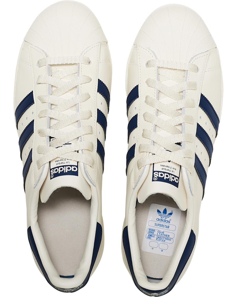 Herren | adidas Originals Superstar Sneaker Offwhite/Dark Bue | adidas Originals | Superstar Sneaker Offwhite/Dark Bue