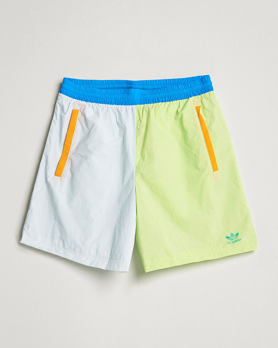 Herren |  | adidas Originals | Blocked Woven Shorts Blue/Yellow