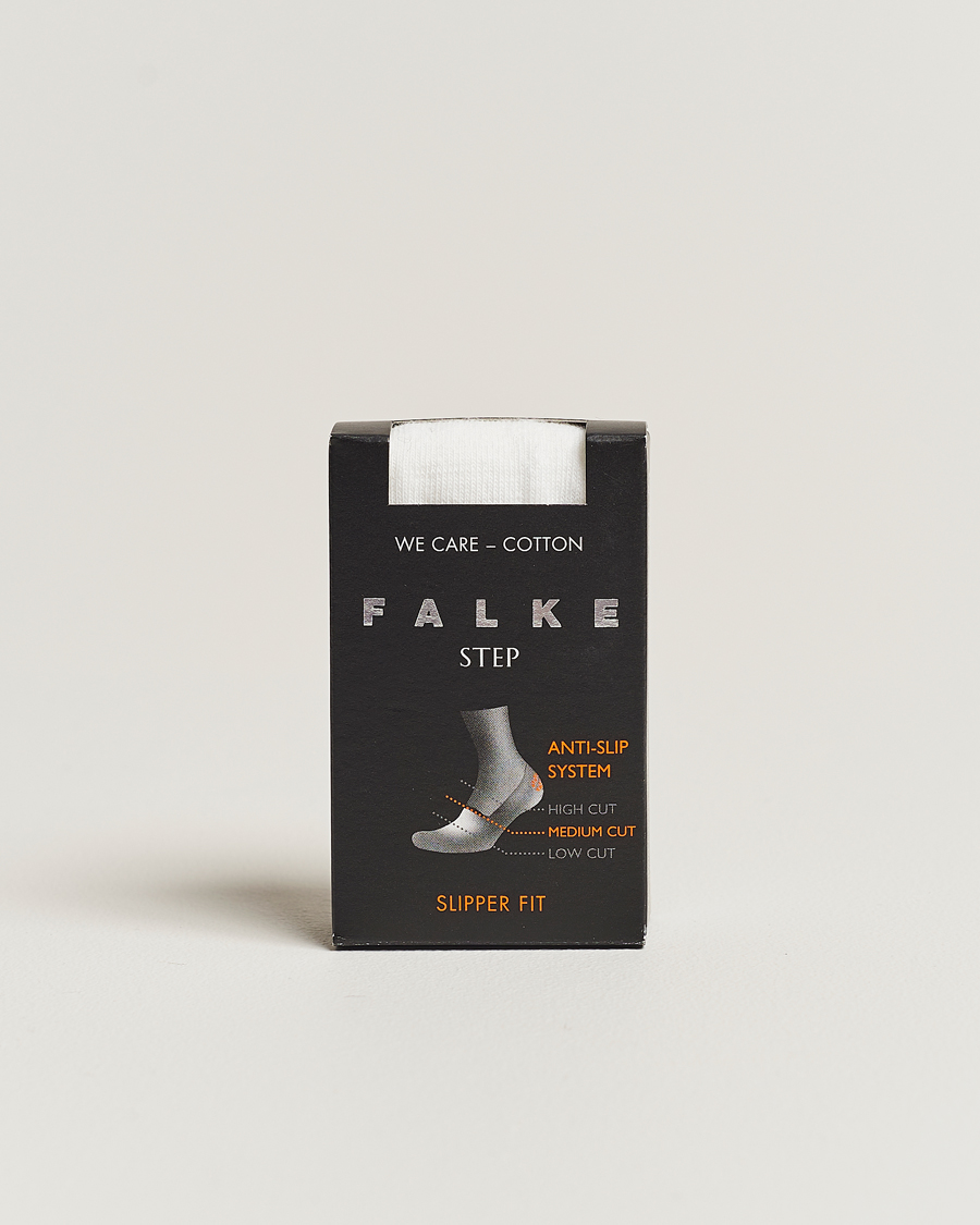 Herren |  | Falke | Step In Box Loafer Sock White