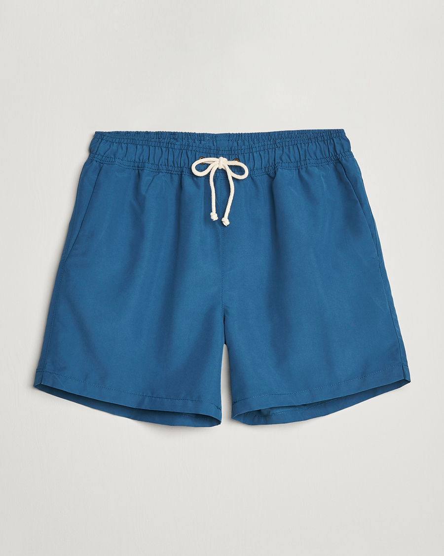 Herren | Badehosen | Ripa Ripa | Plain Swimshorts Petrol Blue
