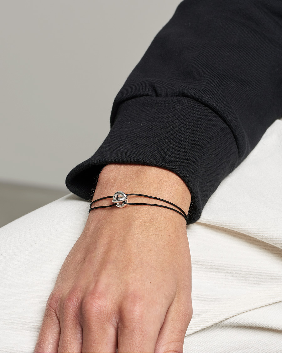 Men |  | LE GRAMME | Entrelacs Cord Bracelet Sterling Silver 3g