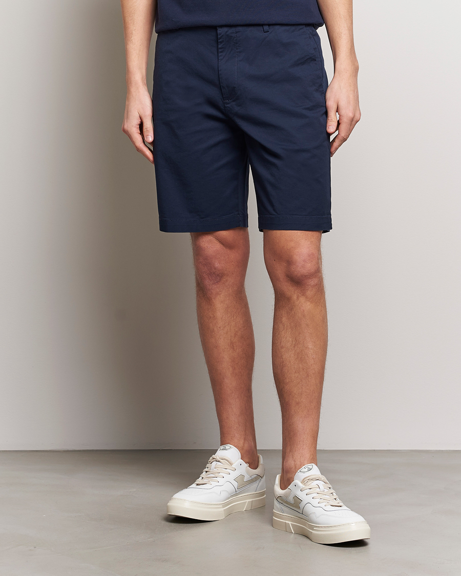 Dockers Cotton Stretch Twill Chino Shorts Navy Blazer bei CareOfCarl.de