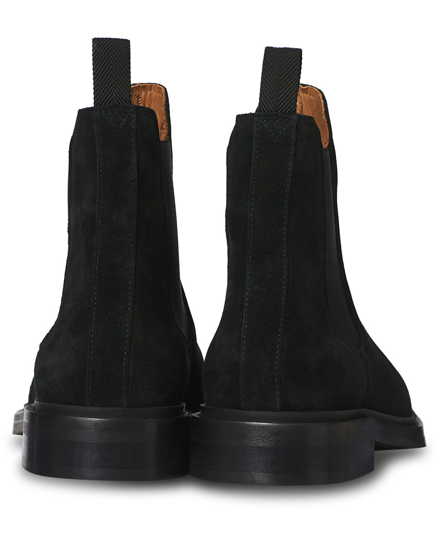 Herren | Boots | A Day's March | Suede Chelsea Boot Black