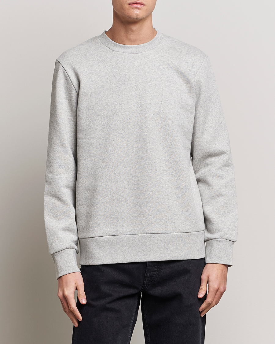 Herren | A Day's March | A Day's March | Shaw Sturdy Fleece Sweatshirt Grey