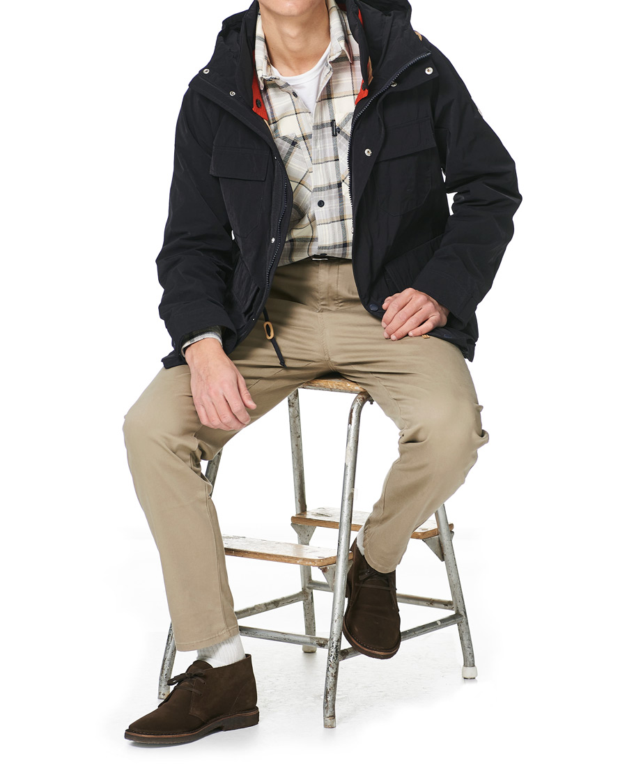 Herren | Jacken | Holubar | Short Hunter Hooded Jacket Navy