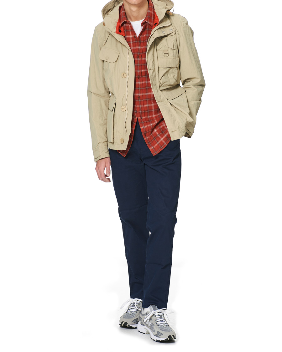 Herren | Jacken | Holubar | Eureka Nylon Hooded Field Jacket Beige
