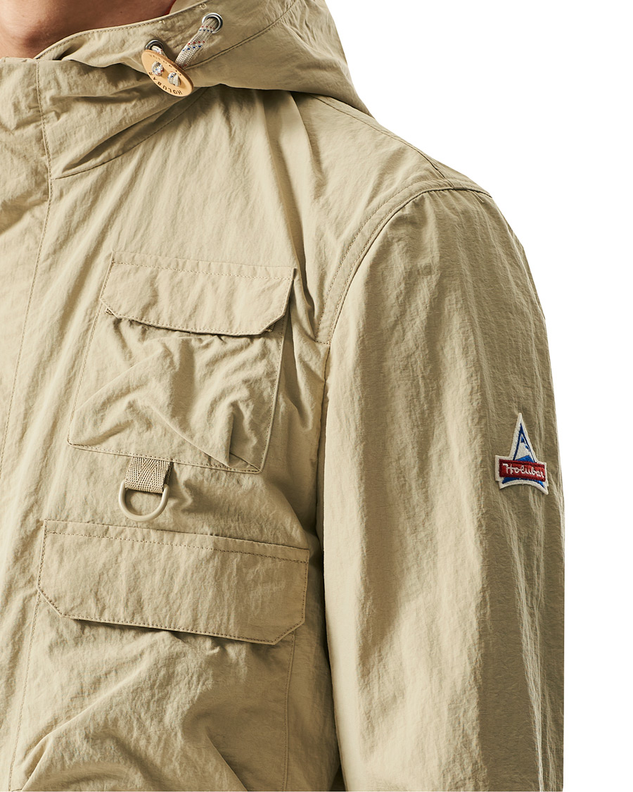 Herren | Jacken | Holubar | Eureka Nylon Hooded Field Jacket Beige