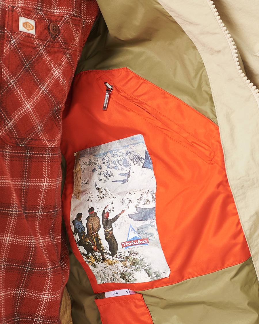 Herren | Jacken | Holubar | Eureka Nylon Hooded Field Jacket Beige