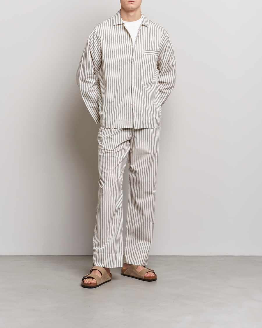 Herren | Freizeitkleidung | Tekla | Poplin Pyjama Pants Hopper Stripes