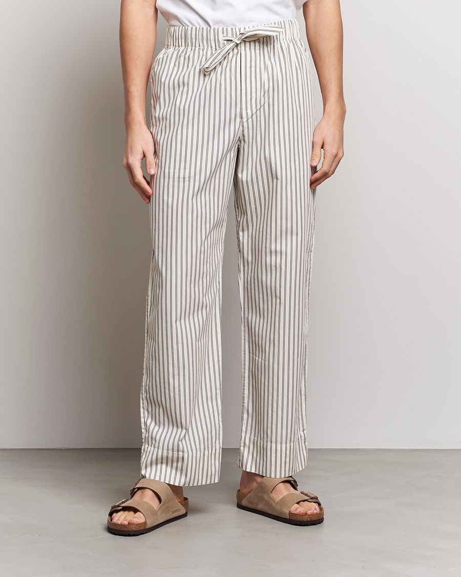 Herren | Schlafanzüge & Bademäntel | Tekla | Poplin Pyjama Pants Hopper Stripes