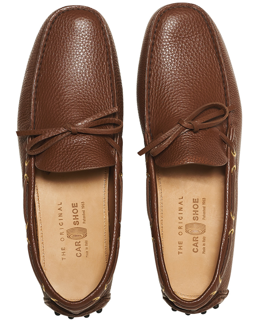 Herren | Car Shoe Driver Moccasin Beige Calf | Car Shoe | Driver Moccasin Beige Calf