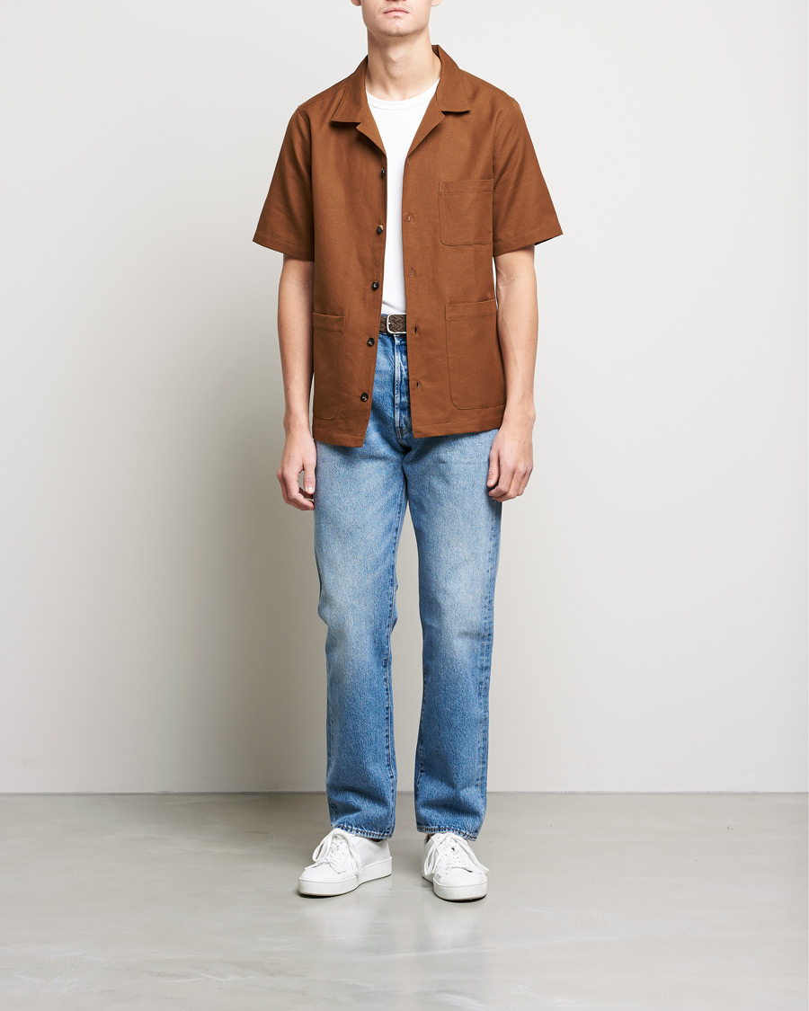 Herren | Hemden | Private White V.C. | 3 Pocket Cruiser Shirt Cinnamon