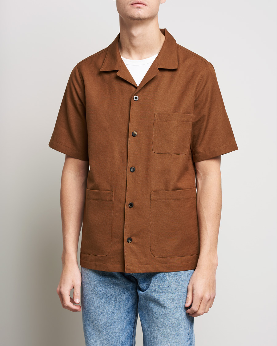 Herren | Hemden | Private White V.C. | 3 Pocket Cruiser Shirt Cinnamon